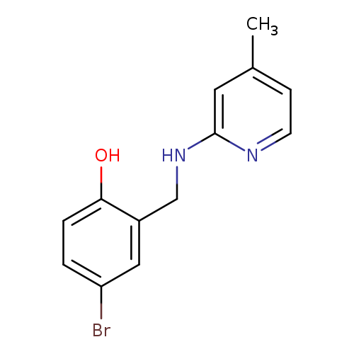 4-Bromo-2-(((4-methylpyridin-2-yl)amino)methyl)phenol