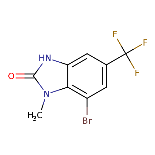 7-Bromo-1-methyl-5-(trifluoromethyl)-3H-1,3-benzodiazol-2-one
