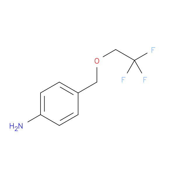 4-[(2,2,2-trifluoroethoxy)methyl]aniline