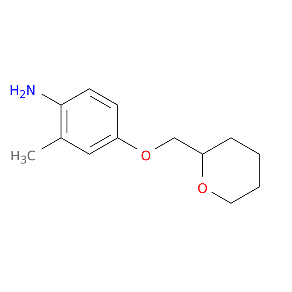 2-Methyl-4-((tetrahydro-2H-pyran-2-yl)methoxy)aniline