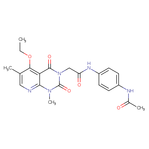 N-(4-acetamidophenyl)-2-{5-ethoxy-1,6-dimethyl-2,4-dioxo-1H,2H,3H,4H-pyrido[2,3-d]pyrimidin-3-yl}acetamide
