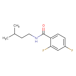 2,4-difluoro-N-isopentylbenzamide