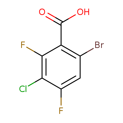 Benzoic acid, 6-bromo-3-chloro-2,4-difluoro-
