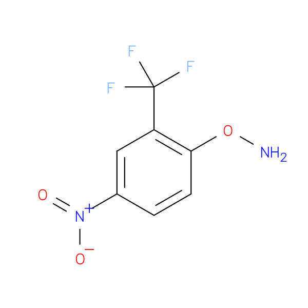 O-[4-Nitro-2-(trifluoromethyl)phenyl]hydroxylamine