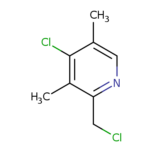 4-Chloro-2-(chloromethyl)-3,5-dimethylpyridine