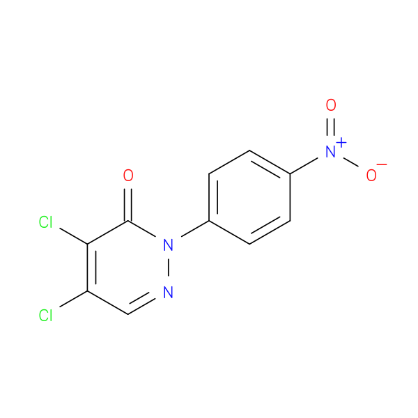 4,5-dichloro-2-(4-nitrophenyl)-2,3-dihydropyridazin-3-one
