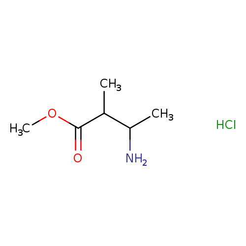 methyl3-amino-2-methylbutanoatehydrochloride
