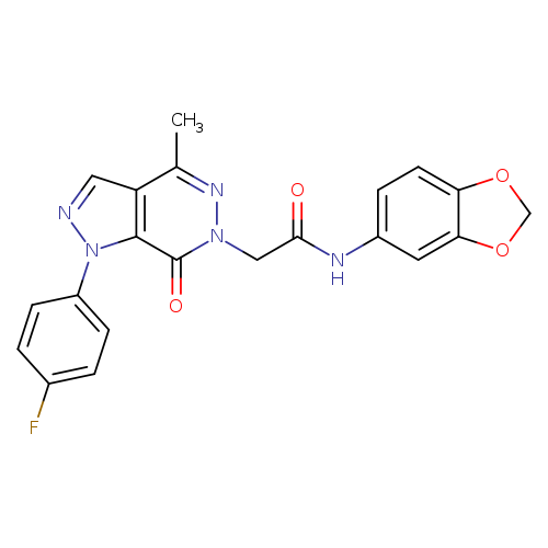 N-(2H-1,3-benzodioxol-5-yl)-2-[1-(4-fluorophenyl)-4-methyl-7-oxo-1H,6H,7H-pyrazolo[3,4-d]pyridazin-6-yl]acetamide