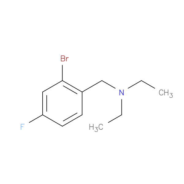 N-(2-broMo-4-fluorobenzyl)-N-ethylethanaMine