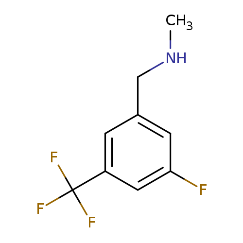 {[3-fluoro-5-(trifluoromethyl)phenyl]methyl}(methyl)amine
