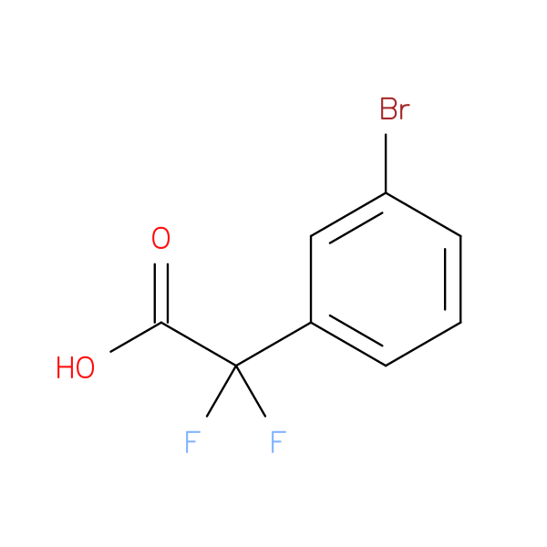 2-(3-bromophenyl)-2，2-difluoroacetic acid