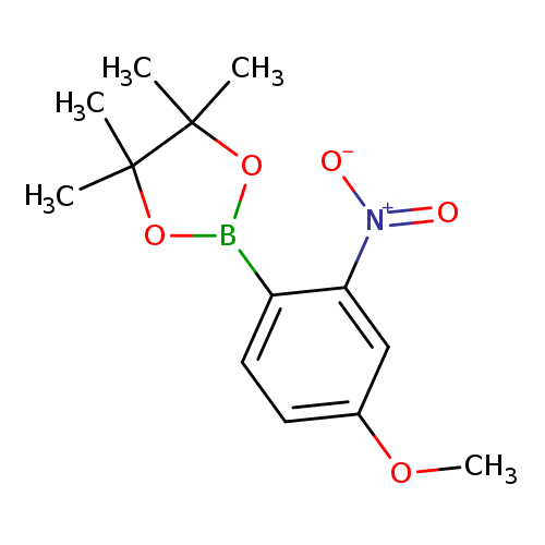4-Methoxy-2-nitrophenylboronic acid, pinacol ester