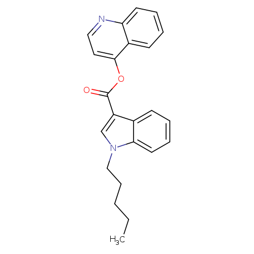 quinolin-4-yl1-pentyl-1H-indole-3-carboxylate
