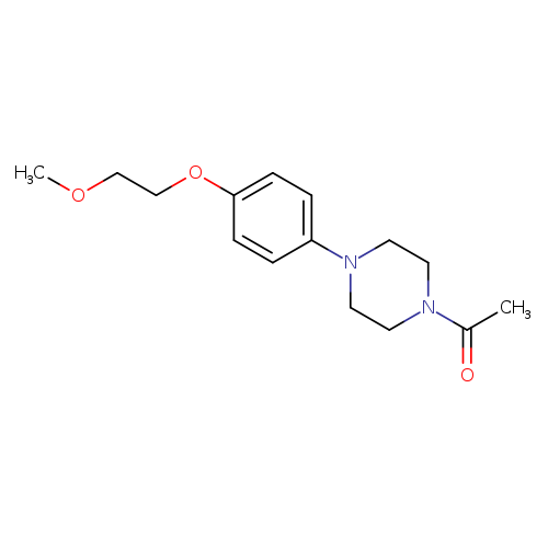 Ethanone, 1-[4-[4-(2-Methoxyethoxy)phenyl]-1-piperazinyl]-