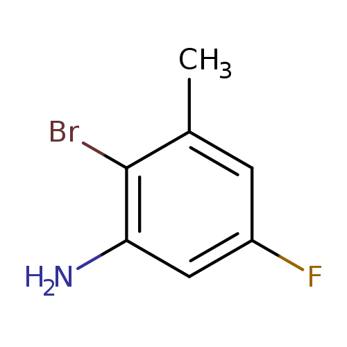 Benzenamine, 2-bromo-5-fluoro-3-methyl-