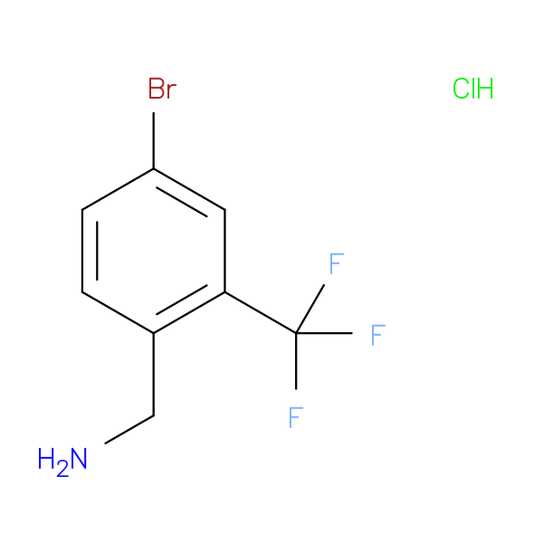 (4-Bromo-2-(trifluoromethyl)phenyl)methanamine hydrochloride