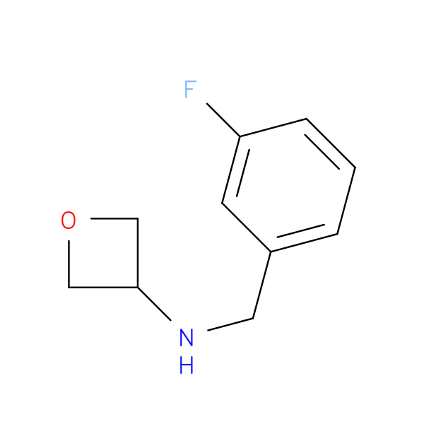 N-(3-Fluorobenzyl)oxetan-3-amine