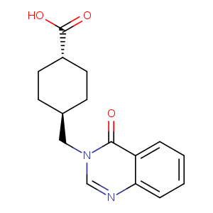 Trans-4-[(4-oxoquinazolin-3(4h)-yl)methyl]cyclohexanecarboxylic acid