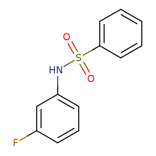Benzenesulfonamide, N-(3-fluorophenyl)-