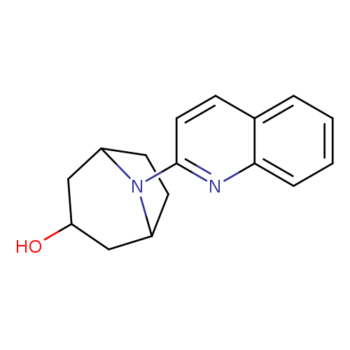 8-(quinolin-2-yl)-8-azabicyclo[3.2.1]octan-3-ol