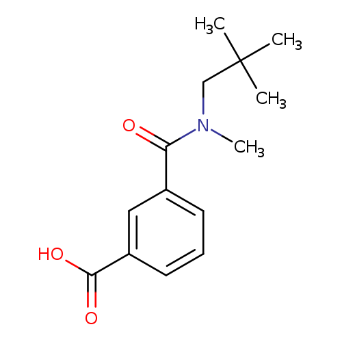 3-[(2,2-dimethylpropyl)(methyl)carbamoyl]benzoic acid