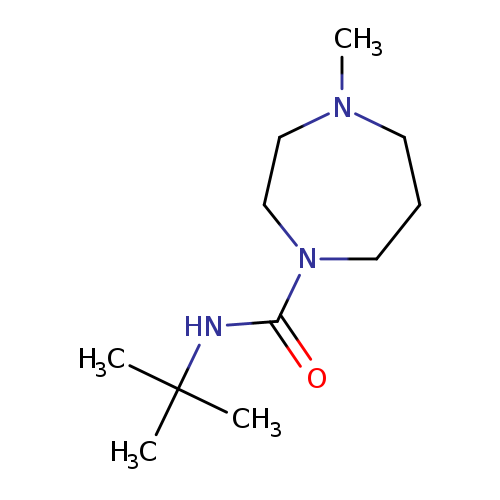 N-tert-butyl-4-methyl-1,4-diazepane-1-carboxamide