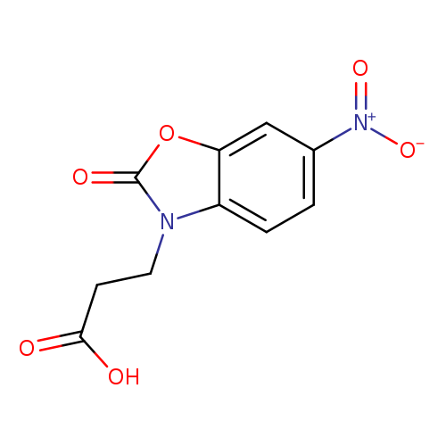 3-(6-Nitro-2-oxobenzo[d]oxazol-3(2H)-yl)propanoic acid