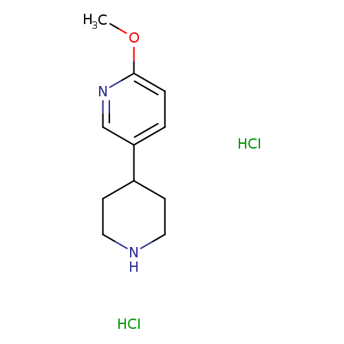 2-methoxy-5-(piperidin-4-yl)pyridine dihydrochloride