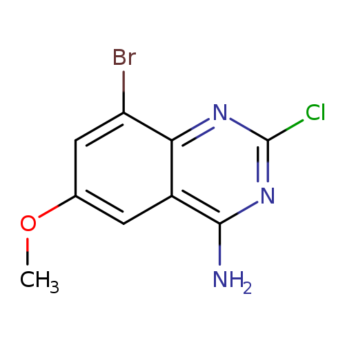 8-bromo-2-chloro-6-methoxyquinazolin-4-amine