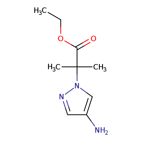 ethyl 2-(4-amino-1H-pyrazol-1-yl)-2-methylpropanoate