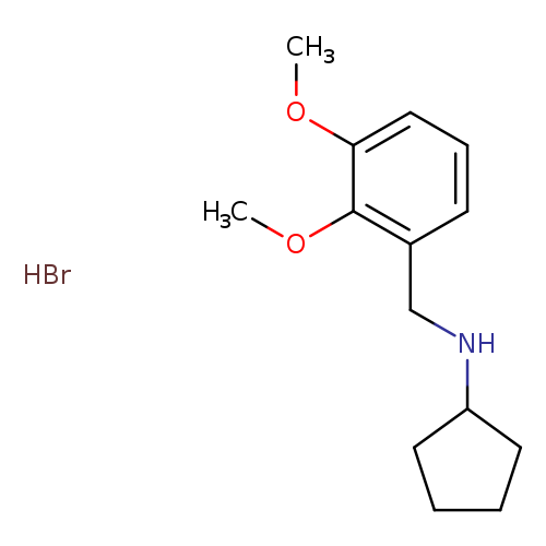 N-(2,3-Dimethoxybenzyl)cyclopentanamine hydrobromide