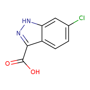 1H-Indazole-3-carboxylic acid, 6-chloro-