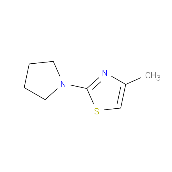 4-methyl-2-(pyrrolidin-1-yl)-1,3-thiazole