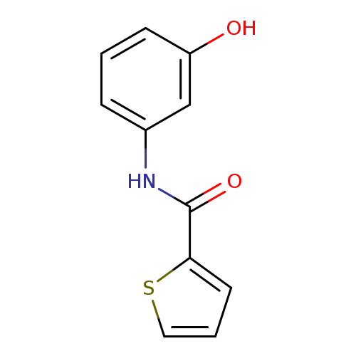 N-(3-Hydroxyphenyl)thiophene-2-carboxamide