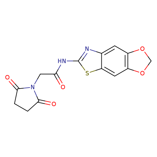 N-{4,6-dioxa-10-thia-12-azatricyclo[7.3.0.0^{3,7}]dodeca-1(9),2,7,11-tetraen-11-yl}-2-(2,5-dioxopyrrolidin-1-yl)acetamide