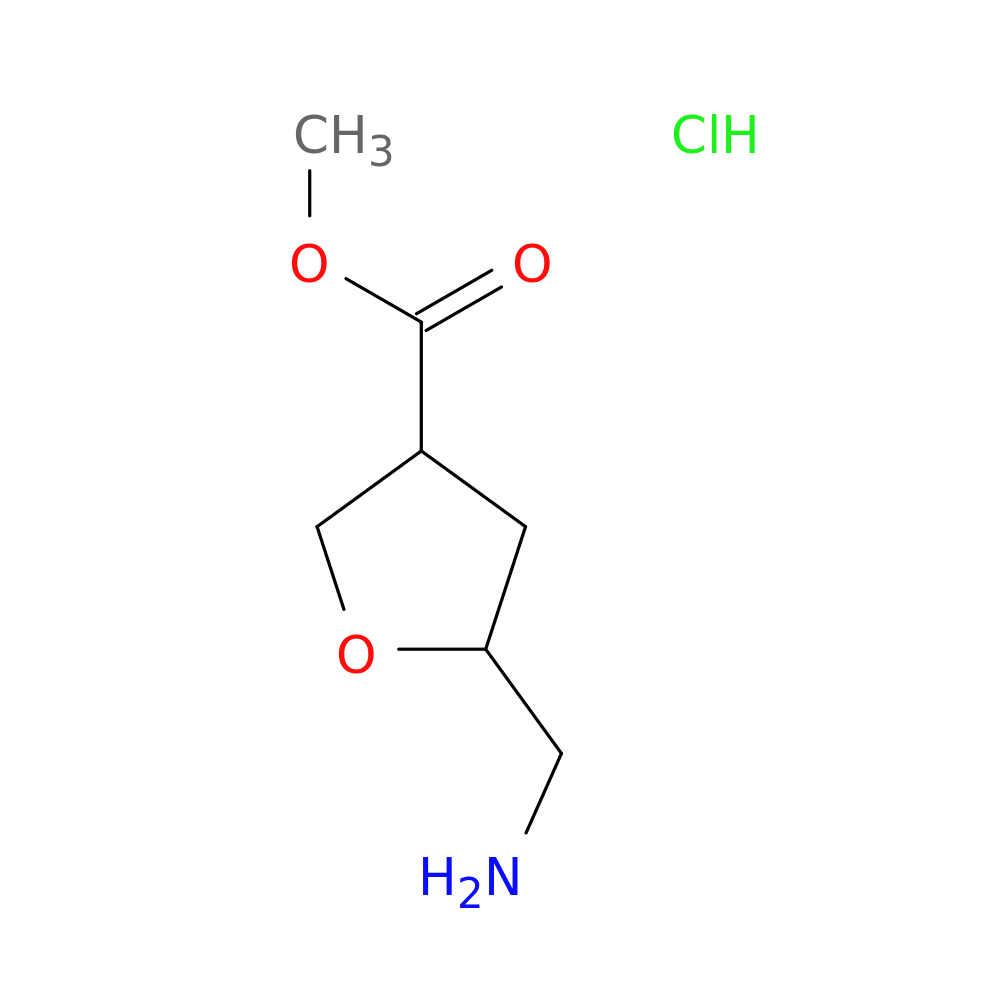 methyl 5-(aminomethyl)oxolane-3-carboxylate hydrochloride
