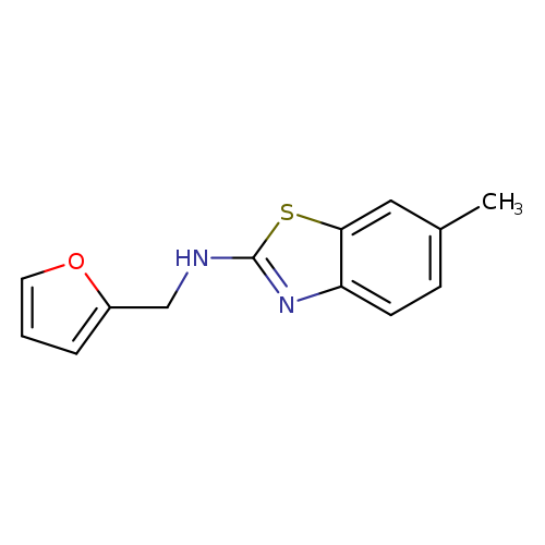 N-[(furan-2-yl)methyl]-6-methyl-1,3-benzothiazol-2-amine