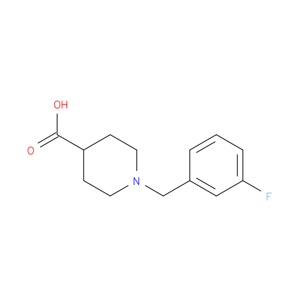 1-(3-Fluorobenzyl)piperidine-4-carboxylic acid