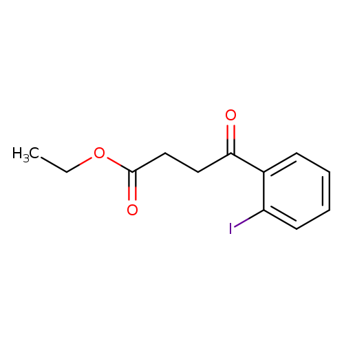 Ethyl 4-(2-iodophenyl)-4-oxobutyrate