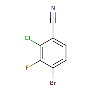 4-BROMO-2-CHLORO-3-FLUOROBENZONITRILE