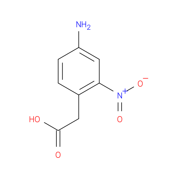 2-(4-Amino-2-nitrophenyl)acetic acid
