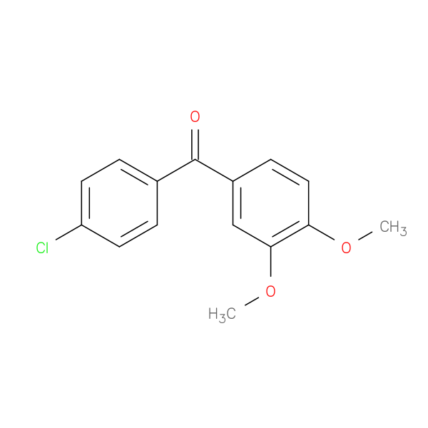 (4-Chlorophenyl)(3,4-dimethoxyphenyl)methanone