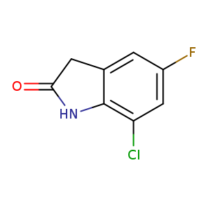 2H-Indol-2-one, 7-chloro-5-fluoro-1,3-dihydro-