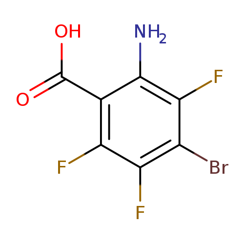 2-amino-4-bromo-3,5,6-trifluoro-benzoic acid