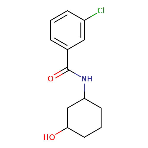 3-chloro-N-(3-hydroxycyclohexyl)benzamide