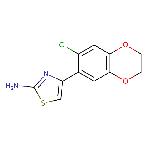 4-(7-Chloro-2,3-dihydrobenzo[b][1,4]dioxin-6-yl)thiazol-2-amine