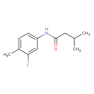 Butanamide, N-(3-fluoro-4-methylphenyl)-3-methyl- (9CI)