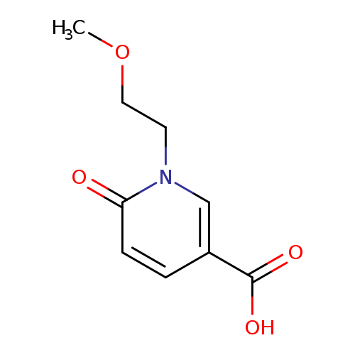 1-(2-methoxyethyl)-6-oxo-1,6-dihydropyridine-3-carboxylic acid