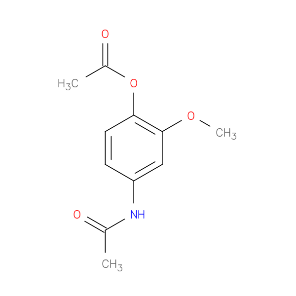 Acetamide,N-[4-(acetyloxy)-3-methoxyphenyl]-