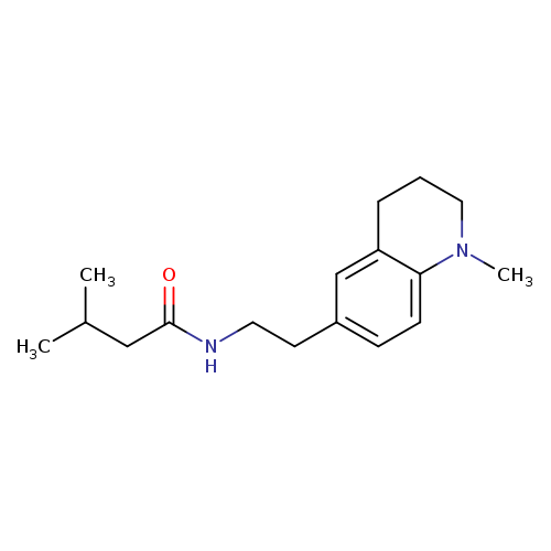 3-methyl-N-[2-(1-methyl-1,2,3,4-tetrahydroquinolin-6-yl)ethyl]butanamide